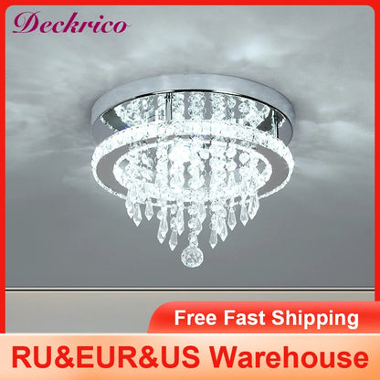 LED Crystal Chandelier For Dining Room