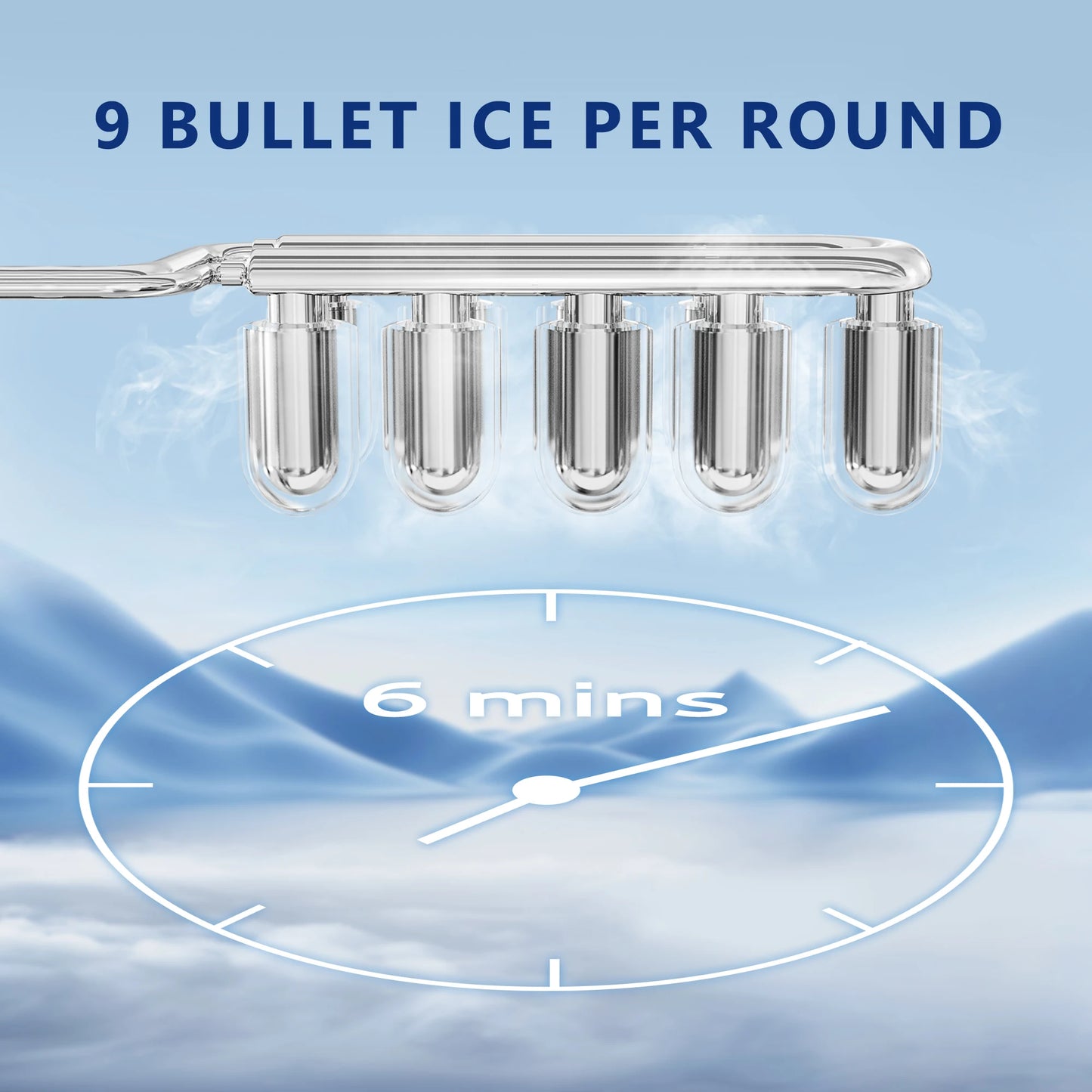 ICYGLEE Portable Ice Maker Machine