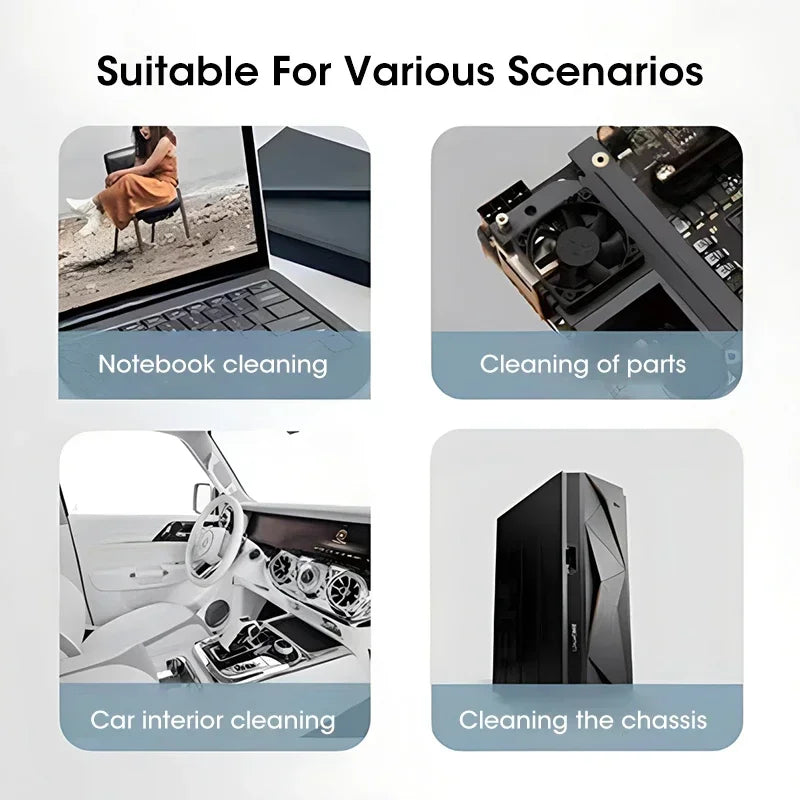 98000PA Wireless Car Vacuum Cleaner Air Blower