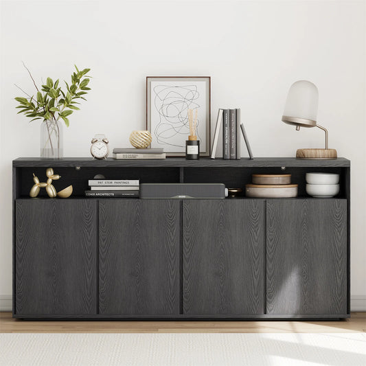 Buffets Cabinet 63" L 4 door storage