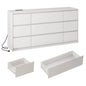 9 Drawer Dresser for Bedroom 63 inches long