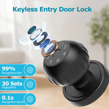 Viladepot Smart Lock Fingerprint Door Lock