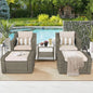 7-Piece Outdoor Wicker Patio