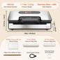 VEVOR 130W Vacuum Sealer Food Packaging Machine