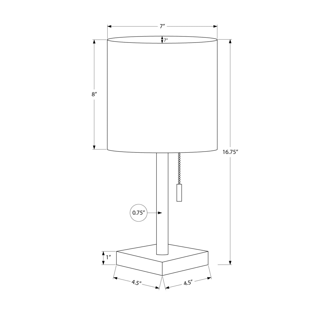 Contemporary Lighting, Set Of 2, 17"h