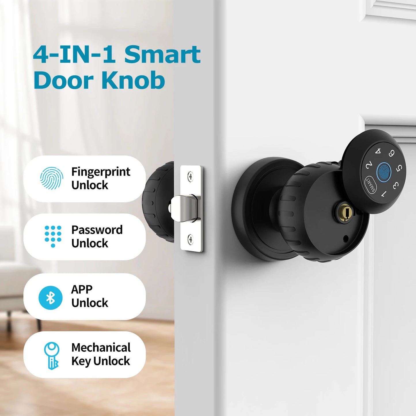 Viladepot Smart Lock Fingerprint Door Lock