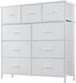 Dresser for Bedroom with 9 Drawers Closet Organizer.