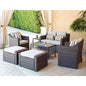7-Piece Outdoor Wicker Patio