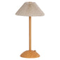 Portable LED small Desk Lamp Wood Base