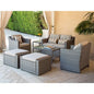 7-Piece Outdoor Wicker Patio