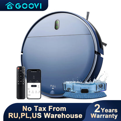 GOOVI BR151 Robot Vacuum Cleaner 6000Pa Strong Suction