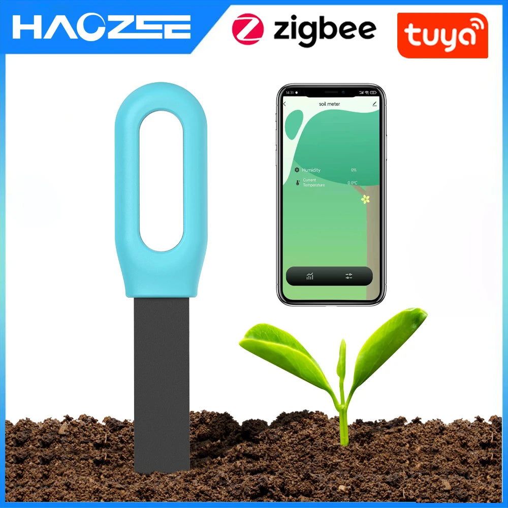 Tuya Smart Zigbee Soil Tester Temperature and Humidity