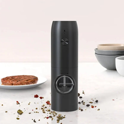 Rechargeable USB Electric Automatic Salt and Pepper Grinder Set