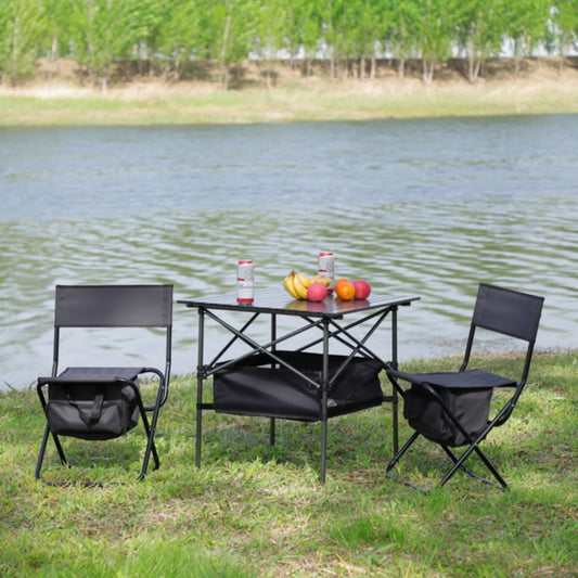 indoor Outdoor Folding Table and Chairs Set.