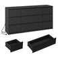 9 Drawer Dresser for Bedroom 63 inches long