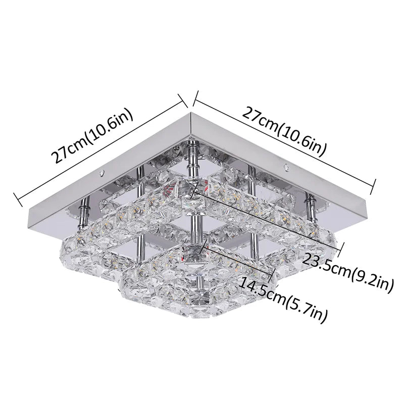 LED Crystal Chandelier For Dining Room