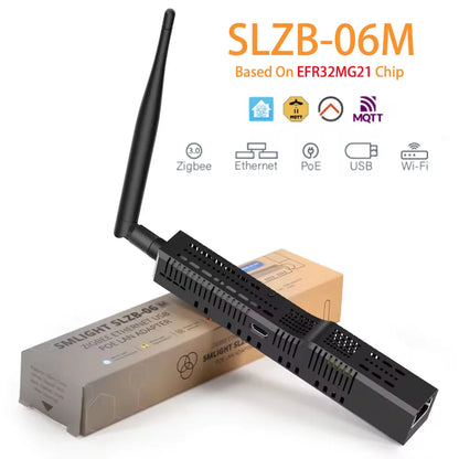 SMLIGHT SLZB-06/M/P7 Zigbee 3.0 to Ethernet,USB,and WiFi gateway